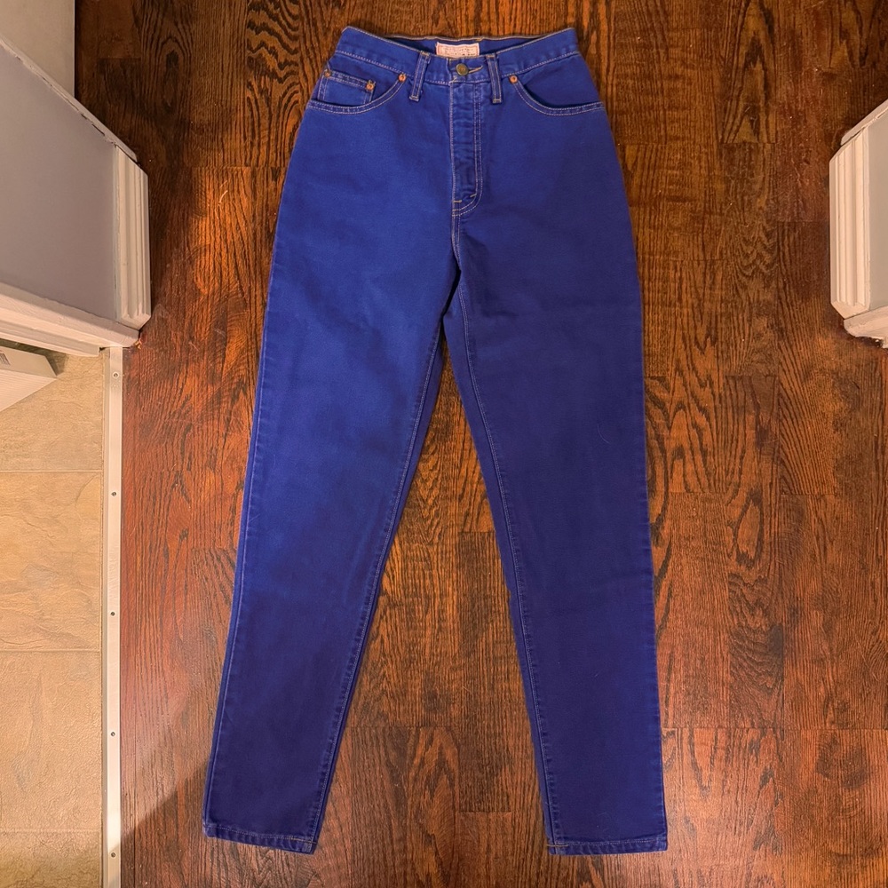 Vintage Guess Jeans Georges Marciano | Size 27 High Waisted Purple 100% Cotton